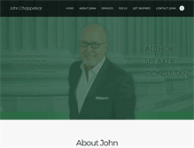 Tablet Screenshot of johnchappelear.com